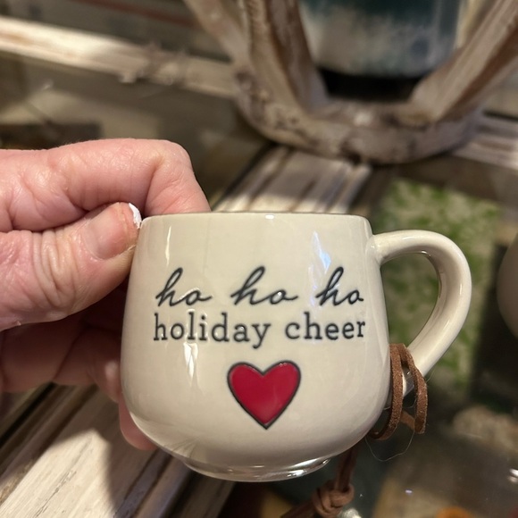 Merry Christmas Mini Mug Demdaco “Ho Ho Ho Holiday Cheer”Jingle juice - Picture 2 of 6